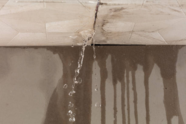 Professional Sewage Cleanup technician working in Manasquan, NJ